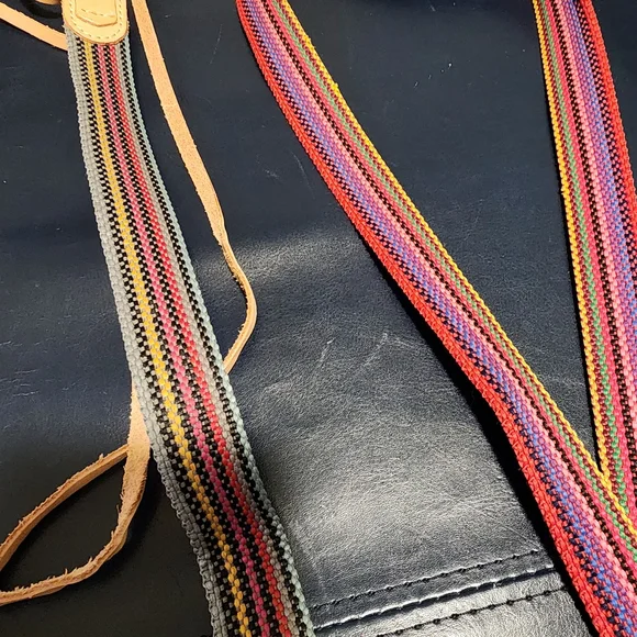 Colorful Striped Guitar Straps - Picture 2 of 3